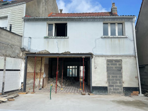 Photo de galerie - Ouverture de mur porteur pose ipn