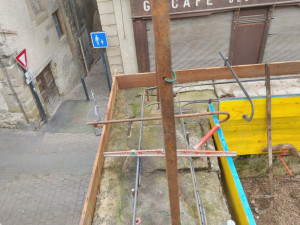 Photo de galerie - Coffrage angle muret