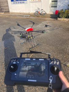 Photo de galerie - Mise en route du drone