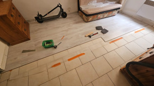 Photo de galerie - Pose de parquet - Revêtement de sol