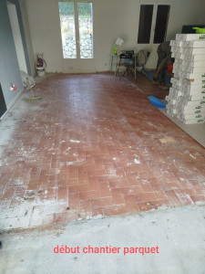 Photo de galerie - Pose de parquet - Revêtement de sol