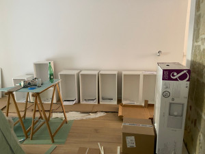 Photo de galerie - Montage meuble de cuisine.