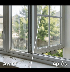 Photo de galerie - Nettoyage vitrerie 
