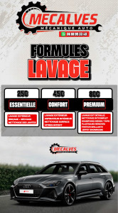 Photo de galerie - Voici les offres pour le lavage de véhicule
