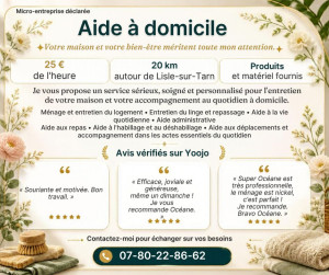 Photo de galerie - Aide soignante a domicile 