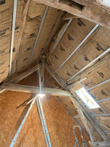 Photo de galerie - Isolation complète du plafond