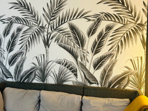 Photo de galerie - Pose papier peint