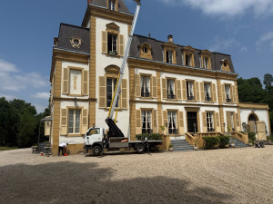 Photo de galerie - Travaux avec nacelle 