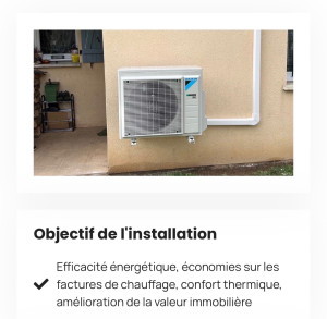 Photo de galerie - Installation climatisation 