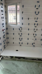 Photo de galerie - Pose de carrelage