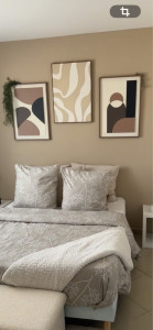 Photo de galerie - Cadres accroché au mur 