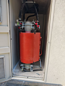 Photo de galerie - Raccordement transfo 20kv + système de commande qui va avec sur stockage énergie 
