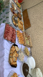 Photo de galerie - Prépare des buffets salés, sucrés a la demande du client