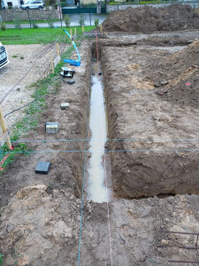 Photo de galerie - Réalisation fouille pour futur garage