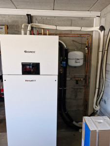 Photo de galerie - Installation pompe a chaleur 