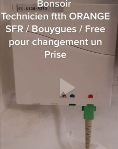 Photo de galerie - Bonjour technicien dans la fibre optique 