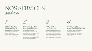 Photo de galerie - Services proposés de la Conciergerie Gaby