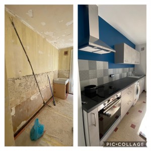 Photo de galerie - Montage et pose d’une cuisine 