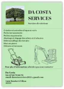 Photo de galerie - Da Costa Services 
