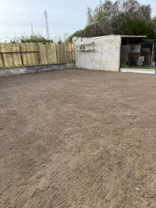 Photo de galerie - Préparation de sols pour pelouse 