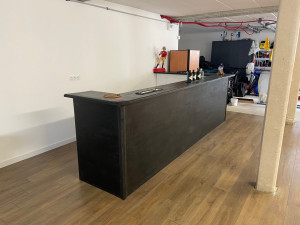 Photo de galerie - Fin construction bar