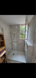 Photo de galerie - Remplacement de baignoire en douche PMR