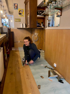 Photo de galerie - Pose de parquet - Revêtement de sol