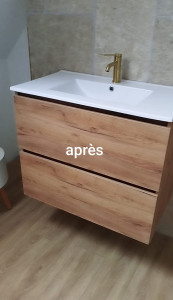 Photo de galerie - Création d’une salle de bain 