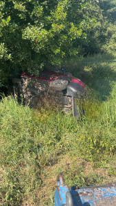 Photo de galerie - Dépannage véhicule tomber dans un ruisseau 