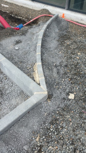 Photo de galerie - Pose de bordure 