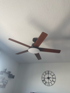 Photo de galerie - Montage et pose de ventilateur plafond 