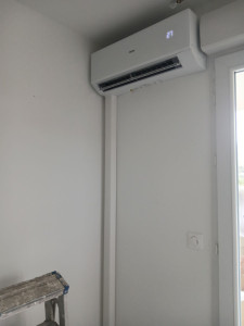 Photo de galerie - Pose d'une climatisation 