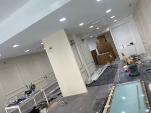 Photo de galerie - Rénovation sol / placo et peinture 