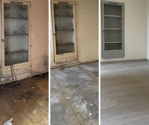 Photo de galerie - Pose de parquet - Revêtement de sol