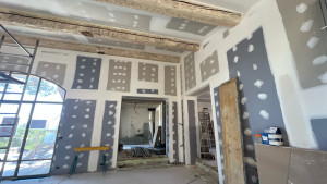 Photo de galerie - Place plâtre avec Jouint 