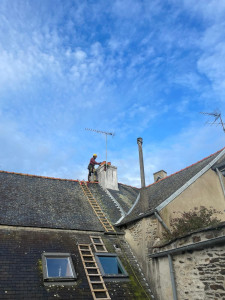 Photo de galerie - Intervention cheminée