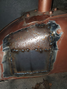 Photo de galerie - Réparation suite à corrosion sur 4x4