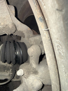 Photo de galerie - Remplacement d’un cardan sur Renault Kangoo 