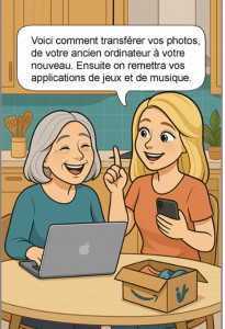 Photo de galerie - Dépannage pour transférer vos données confidencielles