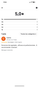 Photo de galerie - Avis récent