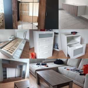 Photo de galerie - Montage de cuisine