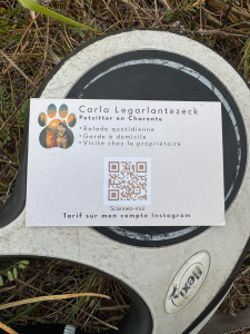 Photo de galerie - Carte de visite verso 