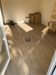 Photo de galerie - Pose parquet 