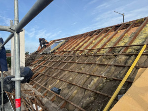 Photo de galerie - Rénovation de toiture 