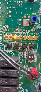 Photo de galerie - Depannage sur une pompe a chaleur daikin. photo de la carte principale 