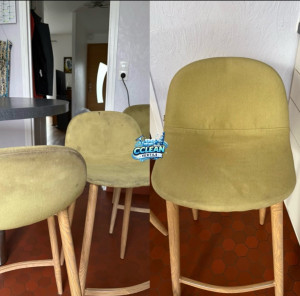 Photo de galerie - Nettoyage de 4 chaises 