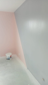 Photo de galerie - Peinture dans logement neuf 