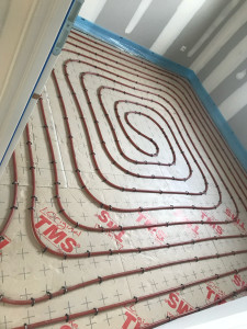 Photo de galerie - Plancher chauffant 