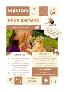 Photo de galerie - Garde animaux