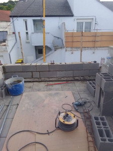 Photo de galerie - Mur sur balcon 
